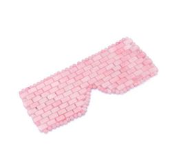 High Quality Product Rose Quartz Jade Eye Mask Skin Care Natural Cooling 100 Sleeping Mask6810354