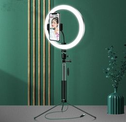 10 inch 26cm LED Ring Light Makeup Selfie Ringlight with Phone Holder Circle Lamp for Youtube Tik tok Video Vlog Accessories2697680