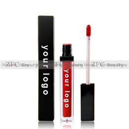 Sets Print / Brand Lip Gloss Nude Matte Liquid Lipstick Mate Waterproof Long Lasting Moisturizing Lipgloss Lip Makeup Cosmetics