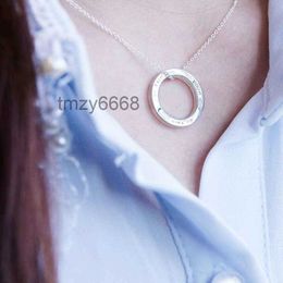 Popular S925 Necklace Series Light Luxury Fashion Charm Pendant Women's Clavicle Chain Memory Ordinary Gift Box SRX6