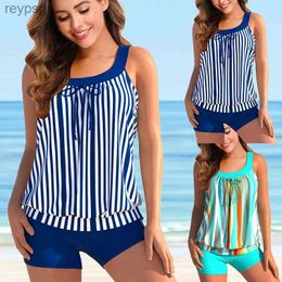 Women's Swimwear Summer Pattern Bikini Swimsuit Tankini Trendy Casual Set of Vacation S-6XL YQ240112