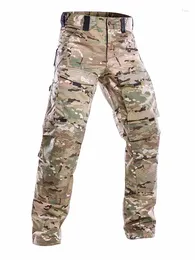 Men's Pants Tactical Camouflage Joggers Outdoor Ripstop Cargo Working Clothing Hiking Hunting Combat Trousers Streetwea