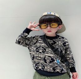 kids boys knitted sweater winter cute baby boy Cartoon pullover sweaters children warm jumper clothes5657762