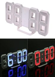 Modern Watches Digital LED Table Snooze Desk Wall Clock 24 or 12Hour Display mechanism Alarm Y2001093790616