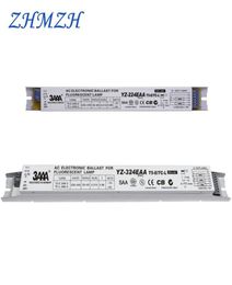 3AAA YZ224EAA YZ324EAA T5E 220V 2x24W 3x24W Electronic Ballasts For HO Tube Fluorescent Lights rium Lamp Rectifier Y2009174979494