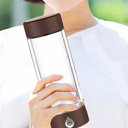 Wine Glasses Portable Hydrogen Water Generator Hydrogen-rich Maker Bottle With Rapid Electrolysis For Healthy