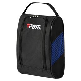 Portable Mini Golf Shoe Bag Nylon Bags Men Women Travel Golll Holder Breathable Pouch Pack Tee Sports Accessories 240126