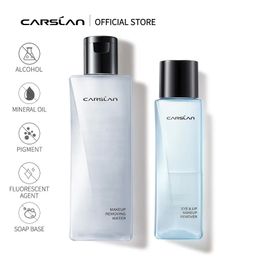 Carslan Plant Extract Eye Lip Makeup Remover Alcoholfree Gentle Soothing Moisturising Cleansing Water Cleanser 240111