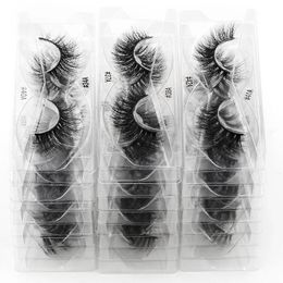 Brushes 20/30/40/50 Wholesale False Eyelashes 3D Mink Eyelashes Dramatic Lashes Faux cils Makeup Natural Long Eye lashes maquiagem