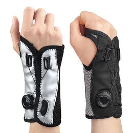 Adjustable Wrist Support Orthopedic Carpal Tunnel Wristband for Gym Sports Tendonitis Arthritis Splint Wrist Protector Brace 240112