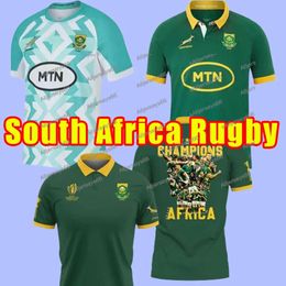 Rugby Jerseys 100Th Anniversary 23 24 Africa Shirt African CHAMPION JOINT VERSION National Team Shirts South 2023 2024 World Cup Sevens