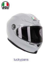 Italian AGV K6 Full Helmet Motorcycle Cover Racing Running for Men and Women All Seasons Universal Safety 2DK9 1T66