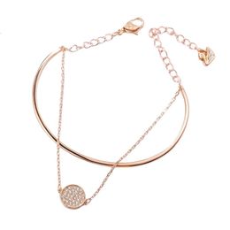 Swarovskis Bracelet Designer Women Top Quality Bangle High 2-in-1 Double Layer Racquet Bracelet For Women Element Crystal Racquet Bracelet For Women