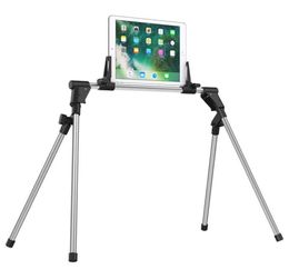 Foldable Tablet Stand Phone Holder Lazy Bed Floor Desk Tripod top Mount for x 11 iPad 2204011360260