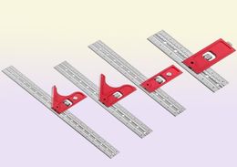 Professional Hand Tool Sets Scalable Ruler For Woodpecker One Time Ttype Hole Stainless Scribing Marking Line Gauge Carpenter Mea5959159
