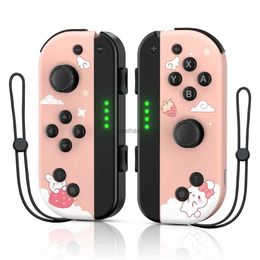 Game Controllers Joysticks Bluetooth-Compatible Wireless Controller For Nintendo SwitchAndroidPC Portable Mini Handheld Gamepad With Turbo