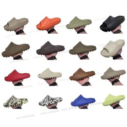 Women Men Slippers Designer Slides Foam Runner Summer Slider Mineral Blue Onyx Pure Sandals Slipper Bone Resin Clog Desert Ararat Slides Shoes