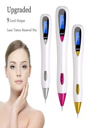 Skin Care Makeup Pen Mole Tattoo Freckle Removal Device LCD Sweep Spot Mole Removal Wart Corns Dark Spot Remover Salon Beauty device8319610