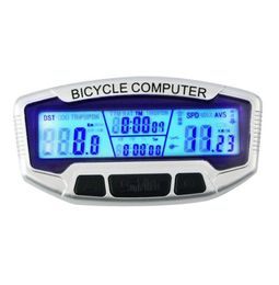 wired Waterproof LCD Bicycle Computer Bike Cycling Computer Odometer Speedometer for bike wired Velometer bicycle2396368