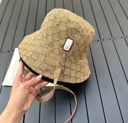 Fashion Bucket Hat Designer Wide Brim Hats Women Mens Luxury Classic G Canvas With Strap Fisher Hats Summer Fit Beach Hats Bonnet Beanie