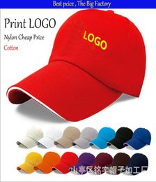 22 Colours Unisex Baseball Cap Print LOGO women men snapback caps Classic Polo Style hat Casual Sport Outdoor Adjustable cap fashio6949868