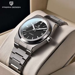 Simple Gentleman Stainless Night Glow Waterproof Steel Band Calendar Men s Watch NH Movement