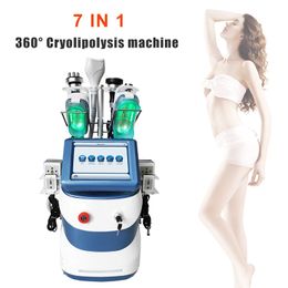 Multifunction 360 degree cryo lipolysis slimming fat freeze weight loss radio frequency cavitation Beauty Equipment