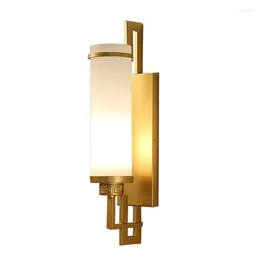 Wall Lamp 19 Chinese Simple Bedroom Balcony Staircase Corridor Antique Bathroom Living Room Background