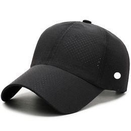 LL or AL Off-Duty Cap Trucker Hats Outdoor Light Baseball Summer Men and Women Peaked Breathable Mesh Sunshade Hat Sports UV Resistant Running Duck Tongue HatCVCG