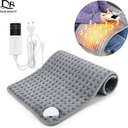 30*59cm Electric Heating Pad Waterproof Winter Heater Abdomen Shoulder Back Pain Relief Physiotherapy Blanket Warm Mat Sofa Bed 240111