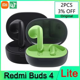 Earphones Xiaomi Redmi Buds 4 Lite TWS Wireless Earphone Bluetooth 5.3 Call Noise Cancelling Long Battery Life IP54 Buds 4 Youth Edition