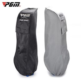 Bags Pgm Golf Bag Rain Cover Waterproof Antiultraviolet Sunscreen Antistatic Raincoat Dust Bag Protection Cover 2 Colours