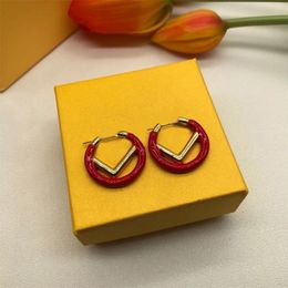 Designer Brand Luxury Fashion Womens Earrings Classic Letter Jewellery Hoop Classic Jewelry Earring For Women Wedding Party Ear Studs