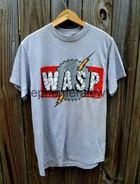 Мужские футболки Music Of Wasp Band футболка с коротким рукавом Спортивная серая мужская унисекс S-4Xl Dd921ephemeralew
