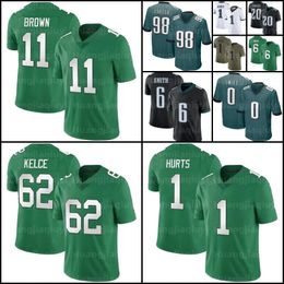 Jalen Hurts AJ Brown Jason Kelce Football Jersey DeVonta Smith DAndre Swift Jalen Carter Jake Brandon Graham Haason Reddick Brian Dawkins Darius Slay