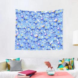 Tapestries Forget-Me-Not Flowers Tapestry Cute Room Things Aesthetic Decorations Wall Decor Hanging Home Decoration