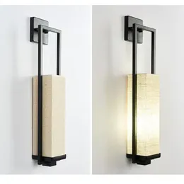 Wall Lamp Chinese Style Luxurious And Atmospheric Living Room Bedroom Bedside Aisle LED Creative Light