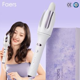 Automatic Hair Curler Stick Negative ion Electric Ceramic Curler Fast Heating Rotating Magic Curling Iron Hair Care Styling Tool 240111