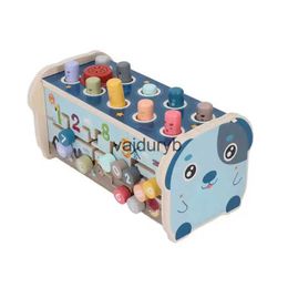 Keyboards Piano Musical Wooden Hammer Toy Early Development Interactive Multi Color Number Maze Music Pounding Game Funnyvaiduryb