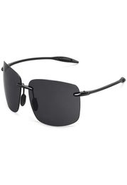 JULI Classic Sports Sunglasses Men Women Male Driving Golf Rectangle Rimless Ultralight Frame Sun Glasses UV400 De Sol MJ80092400336