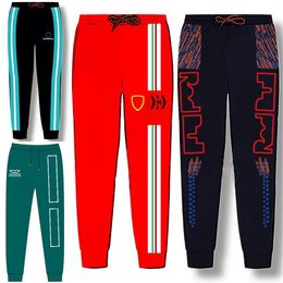 2024 F1 Racing Pants Formula 1 Men's Fashion Street Sports Pants Outdoor Extreme Sports Casual Pant Race Competition Sportswear Bottoms