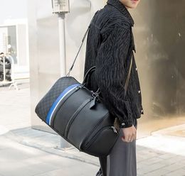 Men Leather Duffel Bags Fashion Designer Women travel bag Poker luggage handbags large capacity sport outdoor totegirl boys backpacks