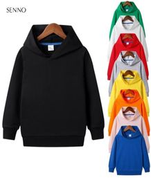 9 Colors Autumn Early Winter Coat Toddler Baby Kids Boys Girls Clothes Hooded Solid Plain Hoodie Sweatshirt Tops 2201129611856