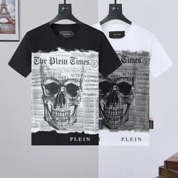 BEAR PLEIN T SHIRT Mens Designer Tshirts Brand Clothing Rhinestone PP Skulls Men T-Shirt ROUND NECK SS SKULL Hip Hop Tshirt Top Tees 16778 SHIR shirts -Shirt shirt op ees