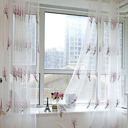 Curtain Window Panel Tulle Sheer Fabric Drape Voile 1 Home Decor