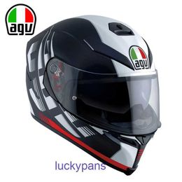 Mist Italy AGV K5 S K1 Racing Motorcycle Helmet proof Summer Safety Full Double Lens Running LJQ1