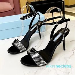 Heels Designers sandals high Heeled 35-42 stiletto heel shoe women Wedding sandal 2024