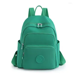 School Bags 2024 Women Backpacks Waterproof Oxford Casual Travel Bag Korean Style Backpack Fashion For Teenage Girls