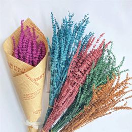 Decorative Flowers 100g Provence Natural Lavender Flower Dried For Wedding Party Decoration Home Decor Accessories Valentine