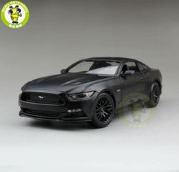 118 Ford Mustang GT 50 diecast car model for gifts collection hobby Mae Black maisto5984779